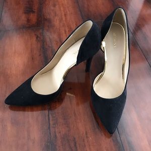 Black stilettos. Size: 9